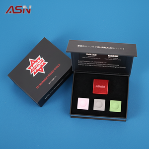 <span class=keywords><strong>Craie</strong></span> de billard R-QK ASN Premium, lot de 3 avec étui métallique magnétique, choisissez n'importe quelles 3 couleurs, antidérapante, sans poussière, ensemble d'accessoires de billard - Product Image 5