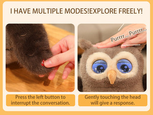 Peluche AI Personalizzato, Bambola Compagna con Chatbot DeepSeek, Giocattolo Intelligente AI, Figura con Modello GPT di Grandi Dimensioni, Robot Parlante con Chat Vocale - Product Image 5