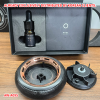Diffuseur d'arômes de luxe pour voiture, ventilateur solaire, désodorisant, huiles essentielles, parfum, décoration automobile, coffret cadeau, vente en gros, dropshipping