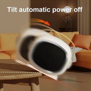 Calentadores Eléctricos de Escritorio, Ahorro de Energía, Calentadores Eléctricos Pequeños para el Hogar, Ventilador de Aire Caliente para Oficina - Product Image 3