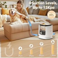 Prix de gros 5 en 1 produits de toilettage et nettoyage pour animaux de compagnie chien chat aspirateur portable pour poils d'animaux kit de toilettage pour chien chat