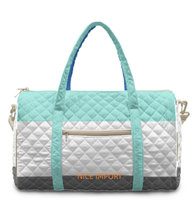 Sac de voyage matelassé Demiromantic Rainbow, grand sac de week-end portable avec poches zippées, sac de sport pour le travail