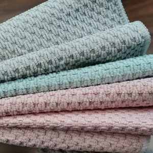 Serviettes de nettoyage de cuisine en microfibre chiffons à vaisselle microfibre poussière et verre chiffon de nettoyage serviette d'élimination - Product Image 4