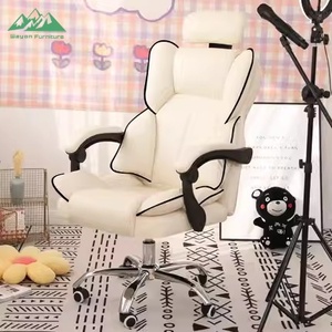 Silla de Masaje Ejecutiva de Respaldo Alto Más Vendida, Diseño Contemporáneo, Cuero Sintético de PU con Reposapiés para Uso en Oficina - Product Image 2