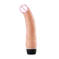Consoladores vibradores grandes y realistas para mujeres, Juguetes sexuales, consolador, precio barato, venta al por mayor, 19cm