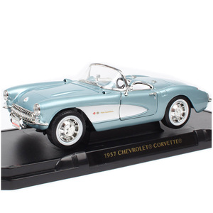 Modello Statico di Simulazione di <span class=keywords><strong>Auto</strong></span> Sportiva Classica Chevrolet Corvette C1 del 1957 in <span class=keywords><strong>Scala</strong></span> <span class=keywords><strong>1</strong></span>:<span class=keywords><strong>18</strong></span>, Road Hawk - Product Image 1