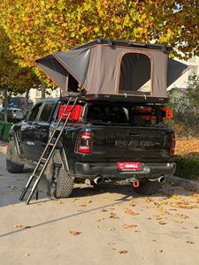 Hard Roof Top <b>Tent</b> <b>Waterproof</b> Aluminum Rooftop Camping <b>Tent</b> for SUV 4x4 Overland Travel - Product Image 2