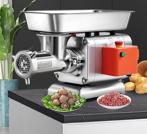 Stainless Steel Electric <b>Meat</b> Mincer Single Phase Automatic <b>Grinder</b> For Sausage And Dumpling Paste Processing - Product Image 3