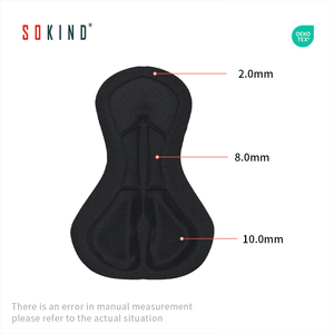 Coussinets de cyclisme pour garçons ANTI-UV respirants à séchage rapide en Spandex/Nylon et mousse de carbone pour cuissardes de cyclisme - Product Image 5