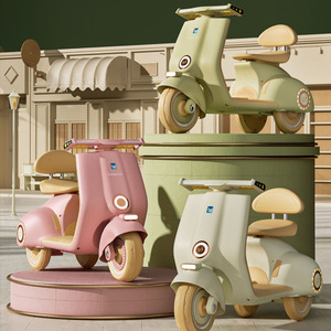 Motocicleta Eléctrica Triciclo para Niños de 3 a 6 Años, Vehículo de Juguete Recargable con Control Remoto - Product Image 3