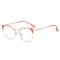 2025 haute qualité enfant lunettes lumière lunettes pour enfants en gros optique Anti bleu métal impression unisexe optique lunette 2 pièces