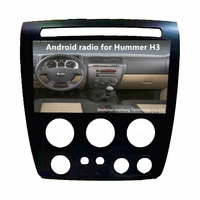 Cadre d'autoradio pour Hummer H2 H3 avec kit vidéo d'aide à la marche arrière pour une navigation automobile améliorée