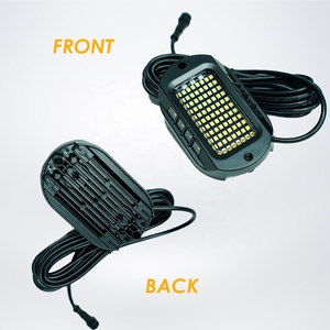 Luces Blancas Rock <span class=keywords><strong>Lights</strong></span> 104LED, Luz de Emergencia para Automóvil, Camioneta, <span class=keywords><strong>ATV</strong></span>, Modo de Luz Estroboscópica, Respiración Estática, con Control Telefónico Kingshowstar - Product Image 2