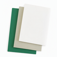Plaque rigide en polypropylène PP épaisse et solide, plaque en plastique rigide blanche, grise, bleue pour applications industrielles et fabrication