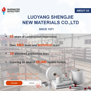 Hoogtemperatuur gevlochten isolatie afdichtingsring keramische vezelkoord voor pijp- of ronde buisisolatie - Product Image 6