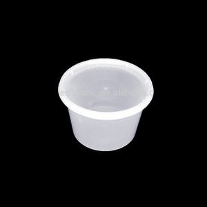 Gobelet en plastique jetable blanc alimentaire de 8 <span class=keywords><strong>oz</strong></span>, 12 <span class=keywords><strong>oz</strong></span>, 16 <span class=keywords><strong>oz</strong></span>, 32 <span class=keywords><strong>oz</strong></span> - Product Image 4