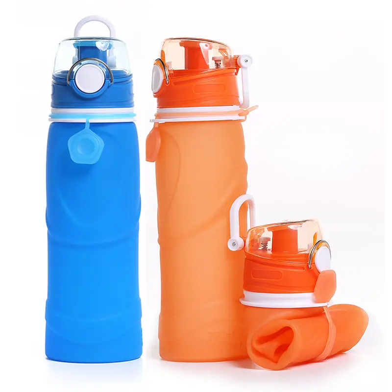 BIO CROiRE all'aperto da campeggio ricaricabile bottiglia riutilizzabile promozionale bottiglia di acqua portatile 550ML luminosa