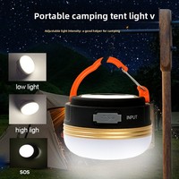 Portable Rechargeable LED Camping tente lumière Mobile extérieur suspendu nuit course éclairage d'urgence Camp lumière