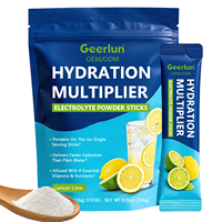 Poudre d'hydratation à marque privée OEM, mélange de boisson électrolytique sans sucre pour l'équilibre électrolytique, sachets de boisson solide électrolytique hydratante
