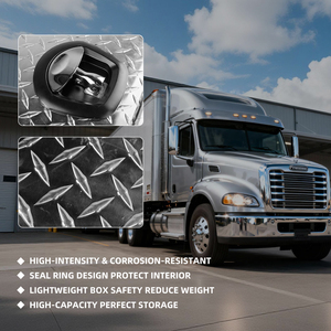 Professional Portable Underbody <strong>Tool</strong> <strong>Box</strong>, Lockable Low Profile Aluminum Storage for Pickup &amp; Commercial Truck, Heavy Duty - Product Image 4