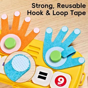 Jouets éducatifs MILI pour l'apprentissage des mathématiques, comptage sur les doigts, pour les enfants de 5 à 7 ans, jeux d'enseignement numérique pour la petite enfance - Product Image 5