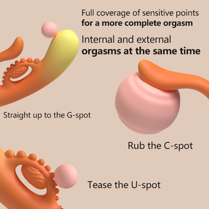 Вибратор 2-в-<span class=keywords><strong>1</strong></span> для точки G и клитора, стимулятор клитора, секс-игрушка для женщин, хит продаж - Product Image 3