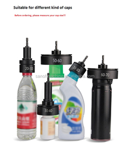 Máquina Tapadora de Botellas de Plástico Neumática Manual de Alta Calidad - Product Image 6