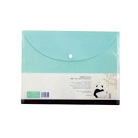 Carpeta de Archivo de Plástico PP A4 Libre de BPA, Bolsa para Documentos con Estampado Personalizado, Organizador Ecológico para Oficina y Escuela
