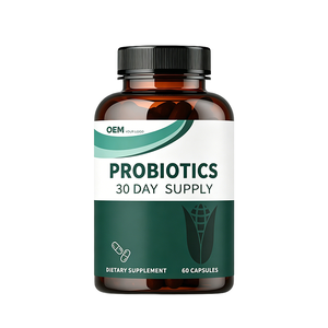 OEM Private Label Non-GMO Probiotic Capsules with Tributyrin Corn Extract for Gut Microbiota Balance Vitamin Supplements - Product Image 1