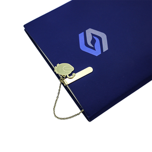 Clips Metálicos Personalizados para Papel, Marcadores de Libros con Cadena y Etiqueta Bonita - Product Image 1