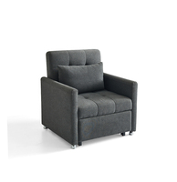 Lit de soignant Mobilier d'hôpital à double fonction Chaise-lit Combo Chaise de soignant Lit d'invité d'hôpital pliant avec fonction de chaise