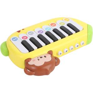 เปียโนอิเล็กทรอนิกส์พกพา Fdit Kids 37 คีย์ เครื่องดนตรีเพื่อการศึกษาคุณภาพพรีเมียม ดีไซน์แบบมินิพีซี สำหรับเด็กอายุ 18 เดือนขึ้นไป - Product Image 3