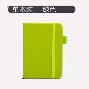 Wholesale Creative Silk Screen Printed Hardcover A7 Mini Portable Pocket Linen Notebook for <b>School</b> Students Business Promotions - Product Image 4