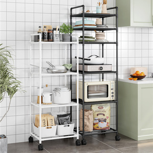 Nuovo Stile di Scaffale Metallico a 5 <span class=keywords><strong>Ripiani</strong></span> per <span class=keywords><strong>Cucina</strong></span>, Carrello Mobile per Bagno e Casa - Product Image 2