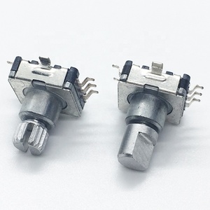 EC11 <strong>Mini</strong> High-Temperature Resistant Patch Mount Incremental <strong>Rotary</strong> <strong>Encoder</strong> <strong>Switch</strong> 360-Degree Rotation Volume Control Brightness - Product Image 5