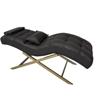 Customized Curved Eyelash Extension <b>Bed</b> Salon Furniture Spa Eyebrow Beauty Salon Chair Eyelash Extension <b>Bed</b> - Product Image 5