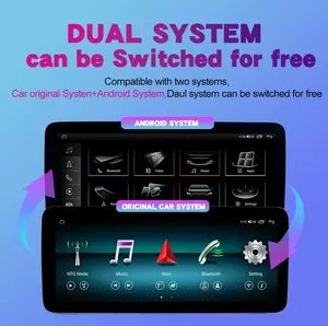 2025 New Car đài phát thanh đa phương tiện Máy nghe nhạc cho Mercedes Benz C Class GLC W205 S205 2015 2019 Carplay Android Auto GPS NAVI Stereo Hu - Product Image 4