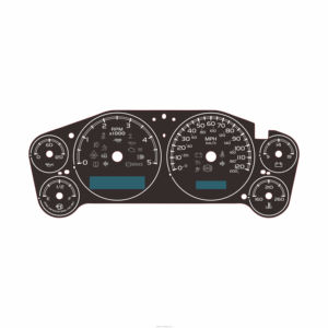 ฟิล์มฉลากแผงหน้าปัดดิจิตอลอัจฉริยะสำหรับยานยนต์ไฟฟ้าหลายรุ่นแบบกำหนดเอง  เมมเบรนสวิตช์ จี๋ซิง แอลคิว ประเทศจีน - Product Image 1