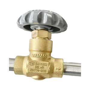 Válvula de Cierre de Latón para Cilindro de Almacenamiento de Gas Criogénico DJ10C - Product Image 1