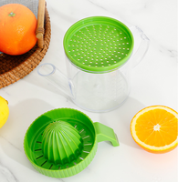 Blender portable et presse-agrumes manuel pour fruits, pratique au quotidien, en plastique, pour presser les agrumes