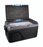 Mini-réfrigérateur/congélateur de voiture à compresseur 12V 18L avec Bluetooth, alimentation électrique DC 12V 24V AC 100V 240V
