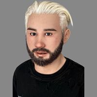 Masque en silicone blanc pour cheveux, masque de tête complet de qualité cinématographique avec texture de peau réaliste pour le cosplay et les farces