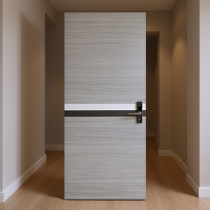 Porte Intégrée Crazy Elf 28x80 Pouces, 2mm Mélaminé Résistant à la Déformation, Design Minimaliste Intérieur - Product Image 2