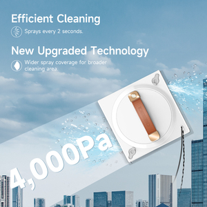 Robot <span class=keywords><strong>Lavavetri</strong></span> <span class=keywords><strong>Elettrico</strong></span> Automatico Domestico Aspirapolvere Senza Fili per la Pulizia di Finestre di Edifici Alti - Product Image 4