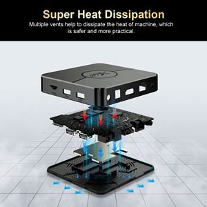 Decodificador X98plus con WiFi de Doble Banda, <span class=keywords><strong>Android</strong></span> 11, 4K, con Función de Duplicación de Pantalla - Product Image 3