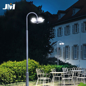 Lampadaires LED d'extérieur Juming pour jardin, profil en aluminium, design lotus, pour cour, parc, villa, éclairage paysager - Product Image 3