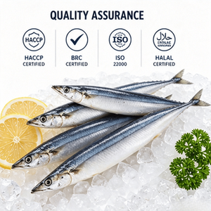 Fornitore di pesce esporta pesce fresco cibo di mare pesce Saury alla rinfusa congelato per il mercato alimentare africano - Product Image 2