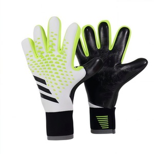 Gants de gardien de but de <span class=keywords><strong>football</strong></span> d'extérieur transfrontaliers en latex pour hommes et femmes, antidérapants et respirants, modèle 02 - Product Image 4