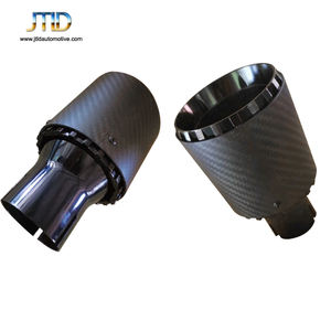 カーボンファイバーチップ排気マフラーテールパイプ - Product Image 1