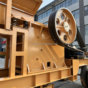 מגרסת לסתות ניידת PE500x750 איכותית, מנוע דיזל בעל שש צילינדרים, ציוד ריסוק בטון וסלעים בהתאמה אישית, ישירות מהמפעל - Product Image 4